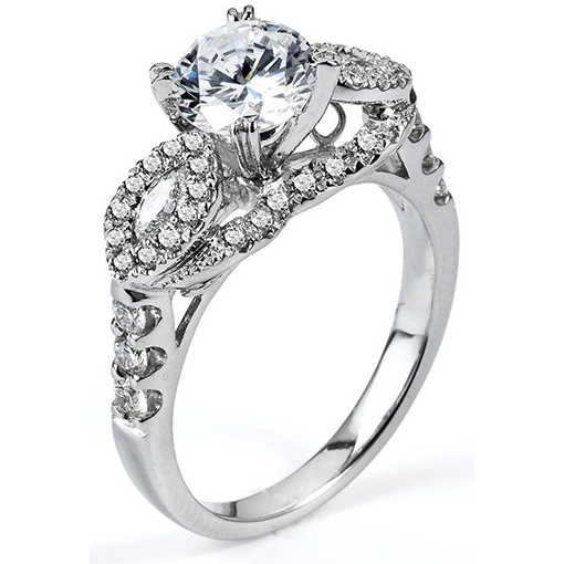 Diamond Wedding Ring Mount