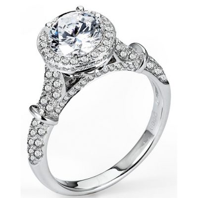 White Gold Wedding Ring Mount