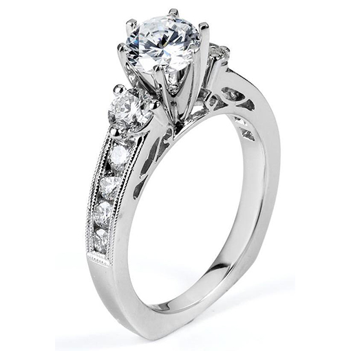 Diamond Wedding Ring Mount