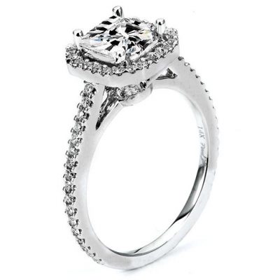 White Gold Wedding Ring Mount