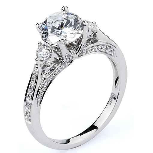 Traditional Wedding Ring Mount