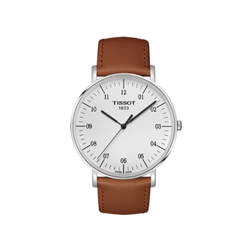 Tissot Every time Big Quartz Leather