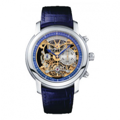 Jules Audemars Jumping Hour Skeleton Dial