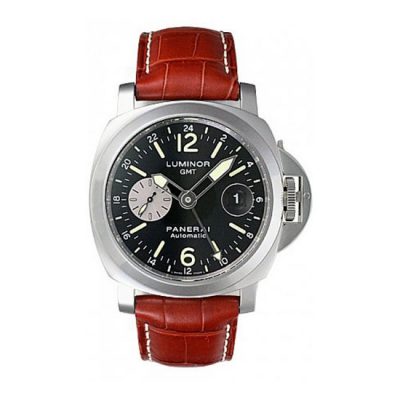 Panerai Contemporary Luminor GMT Stainless Steel with Leather