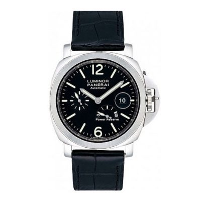Panerai Contemporary Luminor Power Reserve Stainless Steel with Black Dial