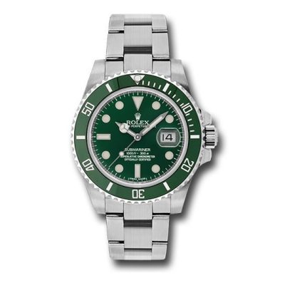 Rolex Oyster Perpetual Submariner Date Green Gold Dial